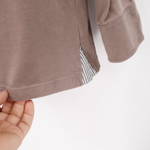 Paul Smith London Shirt Men’s S/M Cotton Long Sleeve Henley removable Collar - Picture 5 of 16